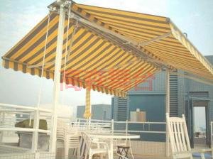 戶外曲臂遮陽棚